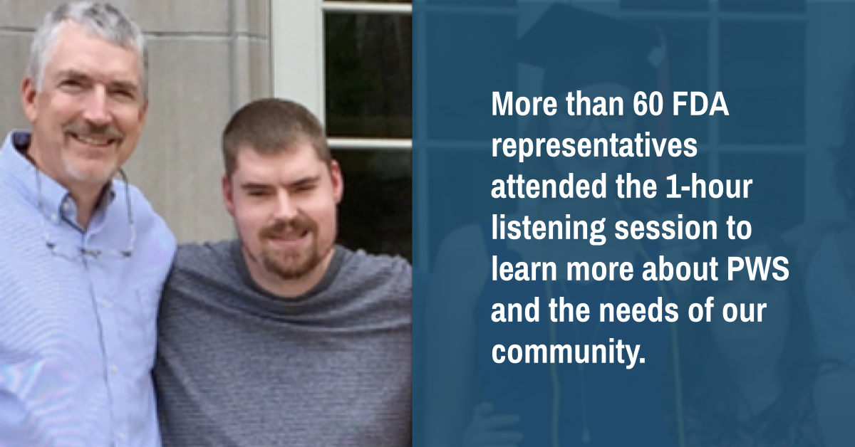 FPWR and PWSA USA Engage FDA in Patient Listening Session